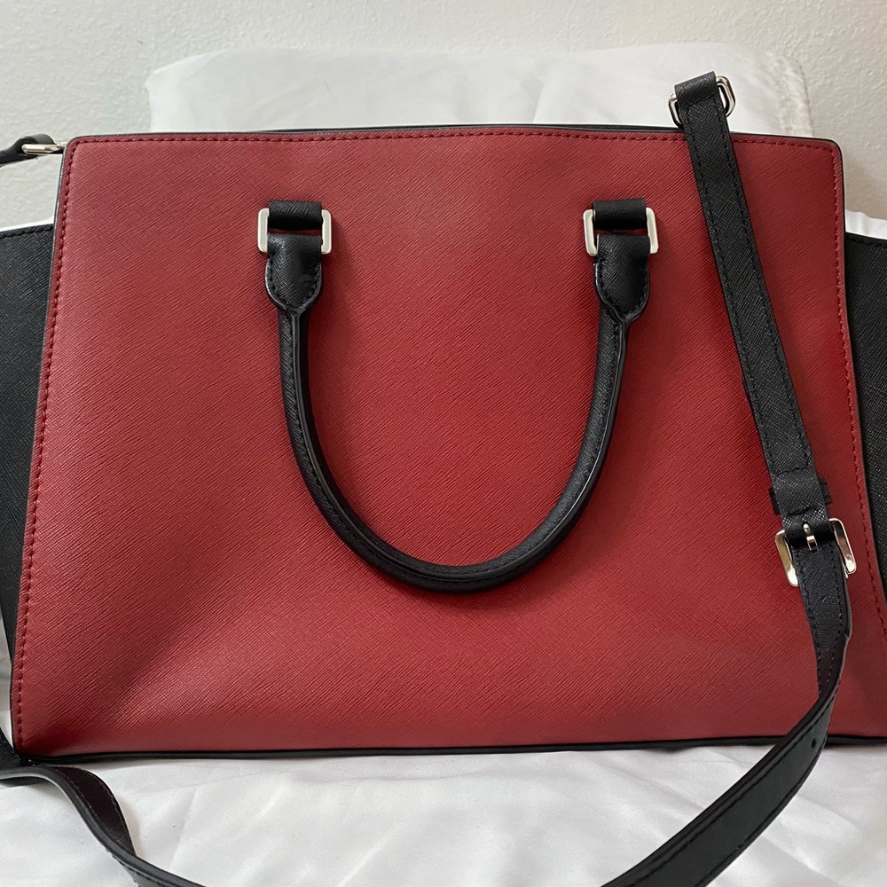 Michael Kors Selma Large Saffiano Leather Satchel - Picture 3 of 6